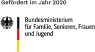 Logo des Bundesministeriums für Familie, Senioren, Frauen und Jugend